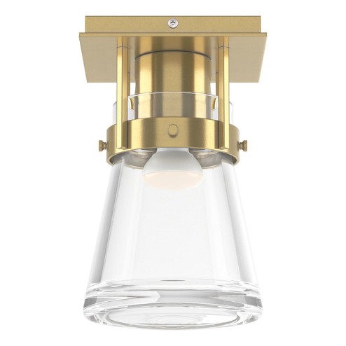Erlenmeyer One Light Semi-Flush Mount in Modern Brass (39|128705-SKT-86-ZM0467)