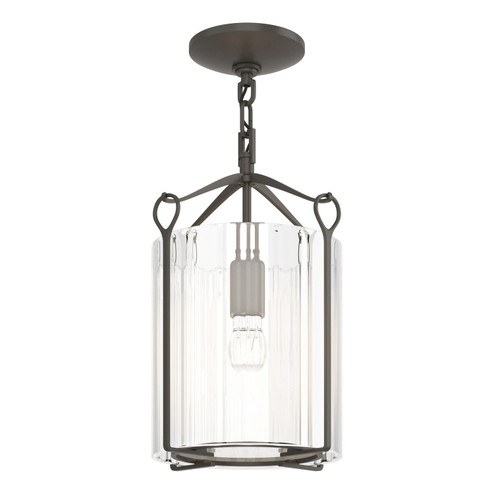 Bow One Light Semi-Flush Mount in Dark Smoke (39|121140-SKT-07-ZM0137)