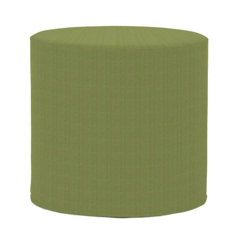 The Seascape Block & Cylinder Ottoman in Green (204|Q851-299)
