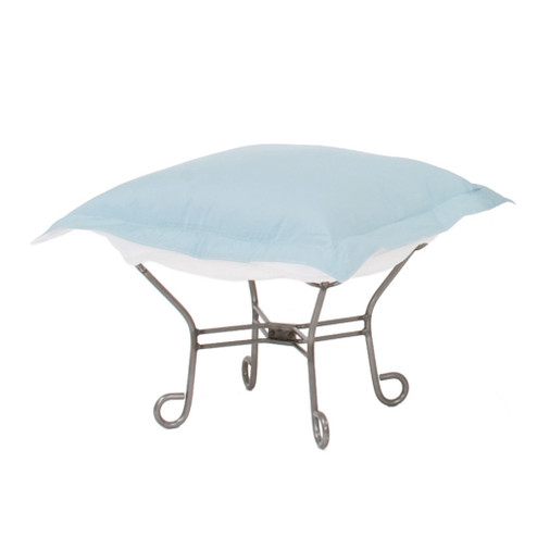 Patio Collection Ottoman with Cover in Titanium (204|Q510-461)