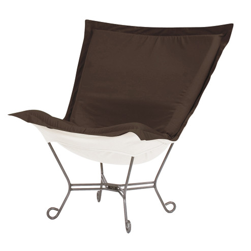 Patio Collection Chair with Cover in Titanium (204|Q500-462)