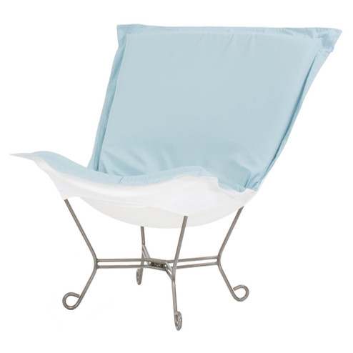 Patio Collection Chair with Cover in Titanium (204|Q500-461)