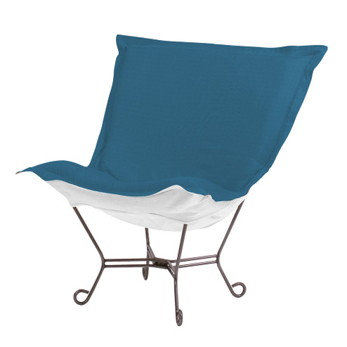 Patio Collection Puff Chair in Titanium (204|Q500-298)