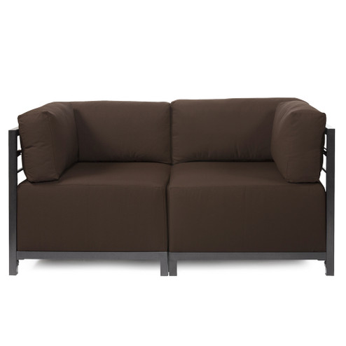 The Seascape Axis 2-Piece Sectional Sofa With Cover in Brown (204|KQ922T-462)