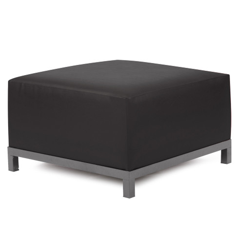 The Atlantis Axis Ottoman With Cover in Black (204|KQ902T-064)