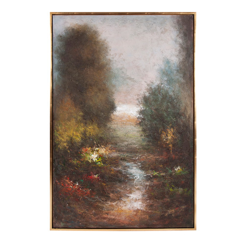 Silent River Wall Art in Multi (204|92249)