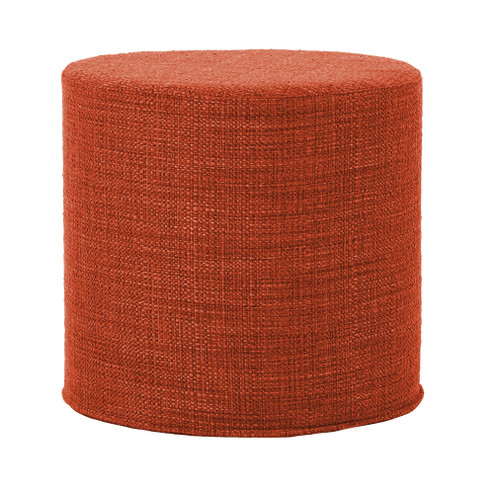 No Tip Cylinder Ottoman in Coco Coral (204|851-885)