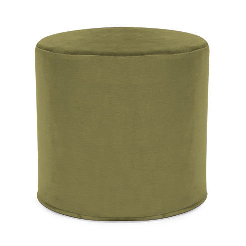 No Tip Cylinder Ottoman in Bella Moss (204|851-221)