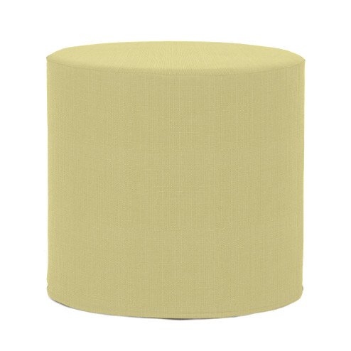 No Tip Cylinder Ottoman in Sterling Willow (204|851-204)