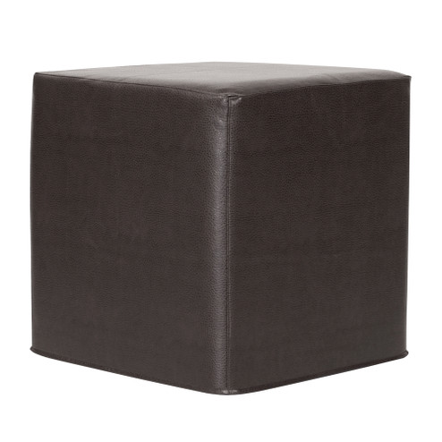 No Tip Block Ottoman in Avanti Black (204|850-194)