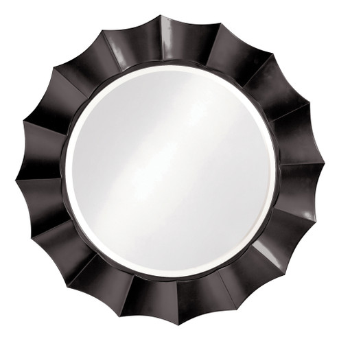 Corona Mirror in Glossy Black (204|6019BL)