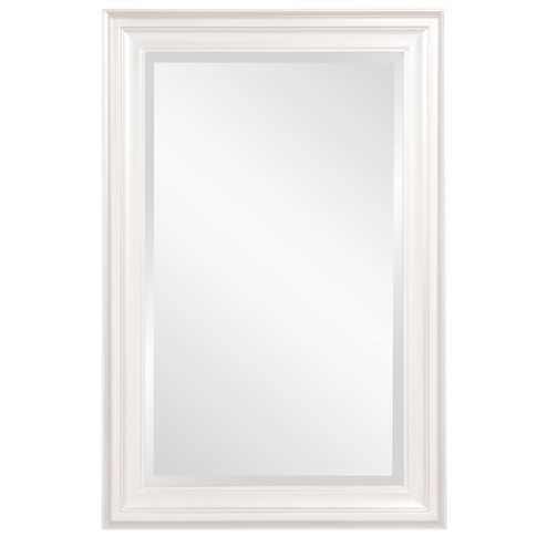 George Mirror in Glossy White (204|53049W)