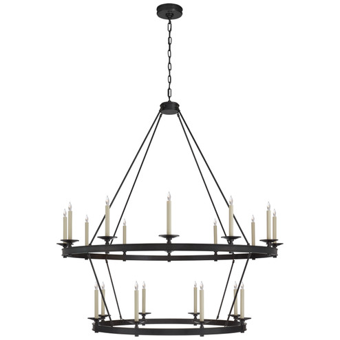 Launceton 20 Light Chandelier in Bronze (268|CHC 1608BZ)