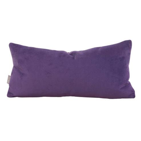 Kidney Pillow in Bella Eggplant (204|4-223F)