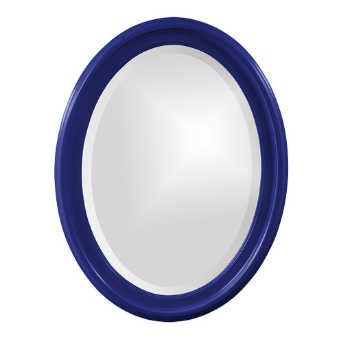 George Mirror in Glossy Navy (204|40107NA)