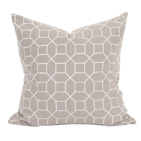 Davida Kay Pillow in Trellis Slate (204|3-604F)