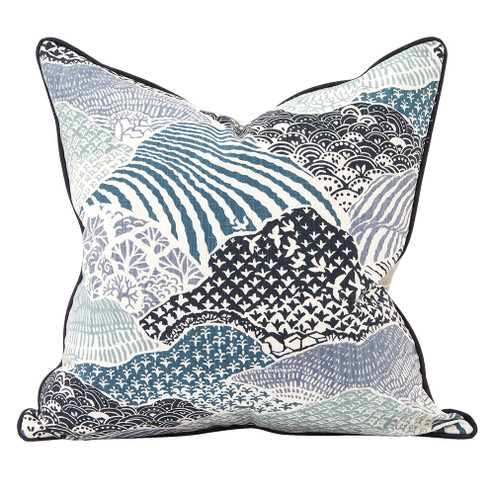 Madcap Cottage Pillow in Windsor Park Indigo (204|2-678)