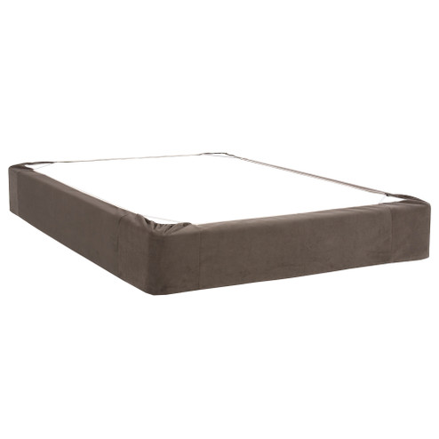 Boxspring Cover in Bella Pewter (204|240-225)