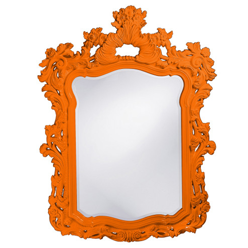 Turner Mirror in Glossy Orange (204|2147O)