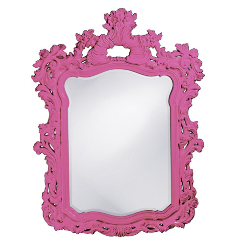 Turner Mirror in Glossy Hot Pink (204|2147HP)