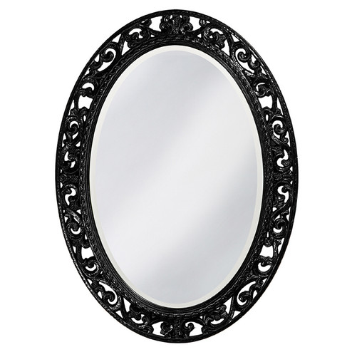 Suzanne Mirror in Glossy Black (204|2123BL)