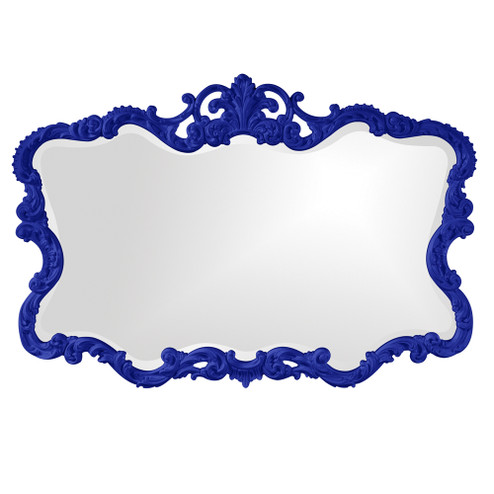 Talida Mirror in Glossy Royal Blue (204|21183RB)