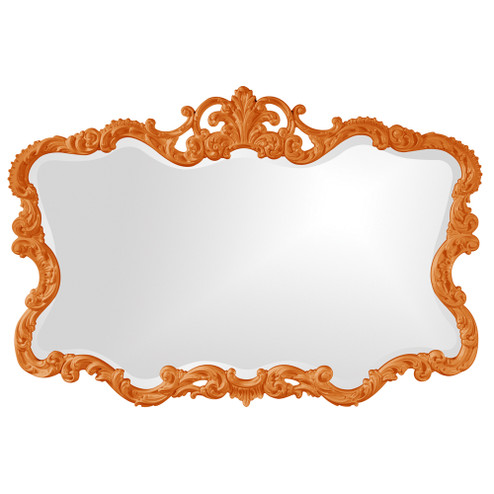 Talida Mirror in Glossy Orange (204|21183O)