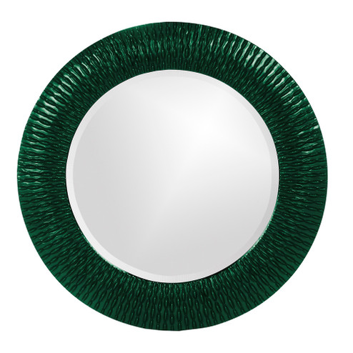 Bergman Mirror in Glossy Hunter Green (204|21143HG)