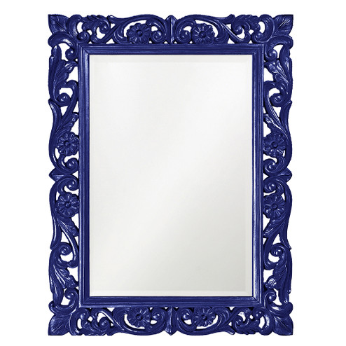 Chateau Mirror in Glossy Navy (204|2113NA)
