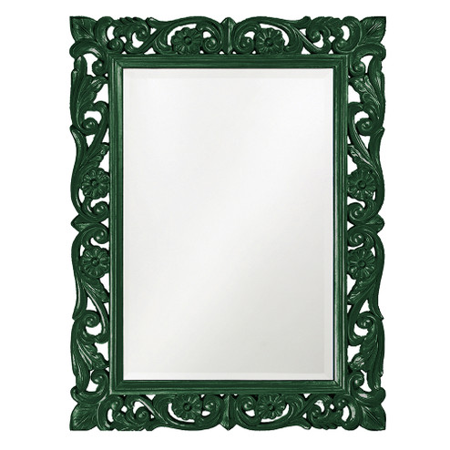 Chateau Mirror in Glossy Hunter Green (204|2113HG)