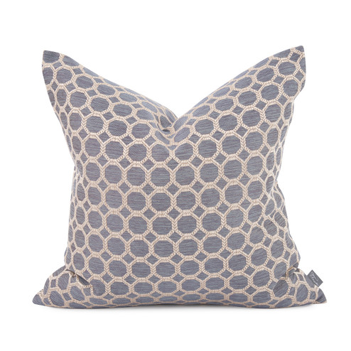 Square Pillow in Pyth Steel (204|2-1095F)