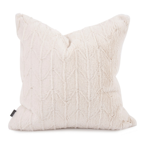 Square Pillow in Angora Natural (204|2-1092)