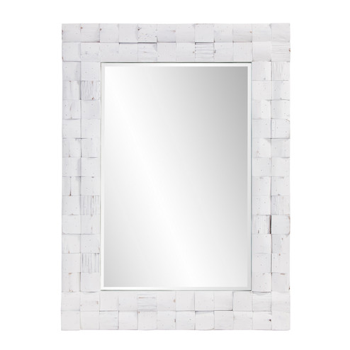 Woodrow Mirror in White Wash (204|14347)