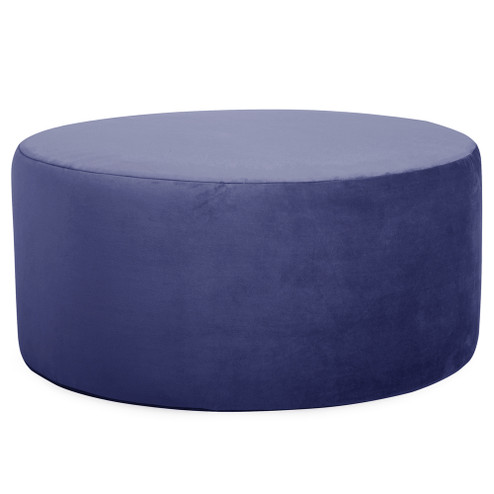 Universal Round 36``Round Ottoman With Slipcover in Bella Royal (204|132-972)