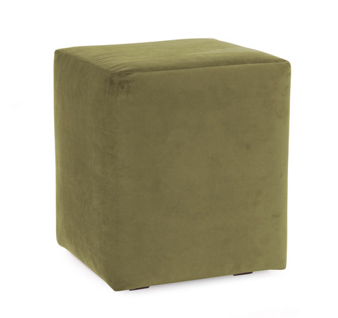 Universal Cube Ottoman With Slipcover in Bella Moss (204|128-221)