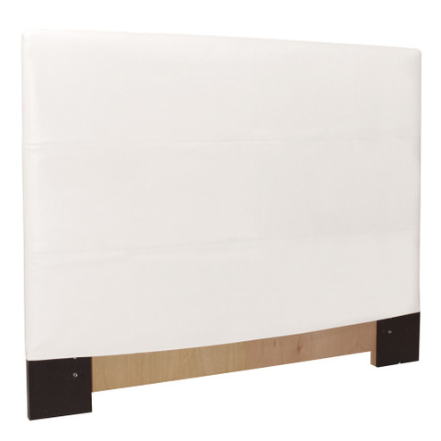 Slipcovered Headboard Headboard Slipcover in Avanti White (204|122-190)