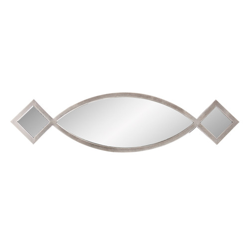 Windowpane Mirror in Champagne Silver (204|11273)