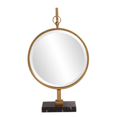 The Medallion Mirror in Gold (204|11213)