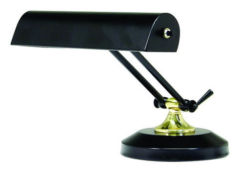 Piano/Desk One Light Piano/Desk Lamp in Black & Brass (30|P10-150-617)
