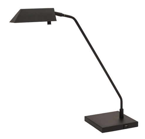Newbury LED Table Lamp in Satin Nickel (30|NEW250-BLK)