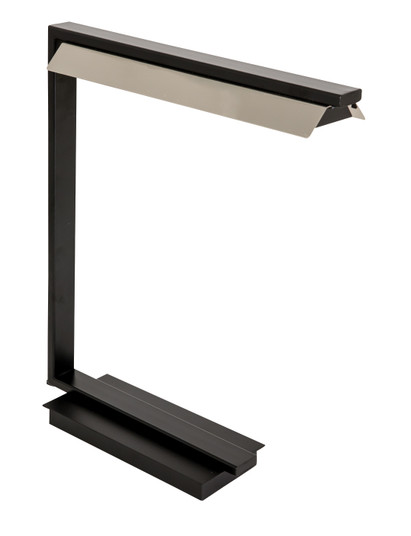 Jay LED Table Lamp in Black With Polished Nickel (30|JLED550-BLK)