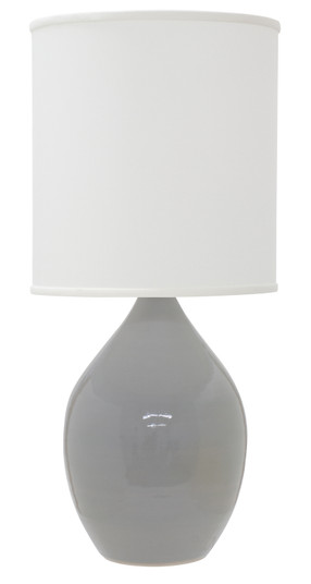 Scatchard One Light Table Lamp in Gray Gloss (30|GS301-GG)