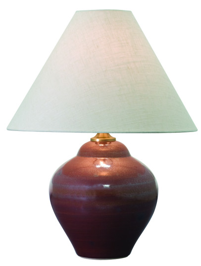 Scatchard One Light Table Lamp in Iron Red (30|GS130-IR) Scatchard One Light Table Lamp in Iron Red (30|GS130-IR)