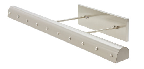 Classic Traditional LED Picture Light in Satin Nickel with Polished Nickel (30|DTBLEDZ36-SN/PN)