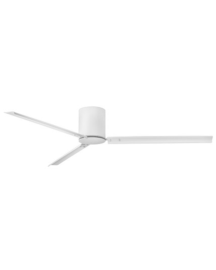 Indy Flush 72''Ceiling Fan in Matte White (13|901072FMW-NDD)