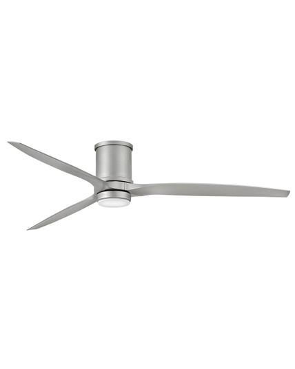 Hover Flush 72''Ceiling Fan in Brushed Nickel (13|900872FBN-LWD)