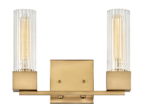 Xander LED Vanity in Heritage Brass (13|5972HB)