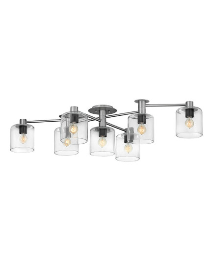 Axel LED Semi-Flush Mount in Brushed Nickel (13|4513BN)