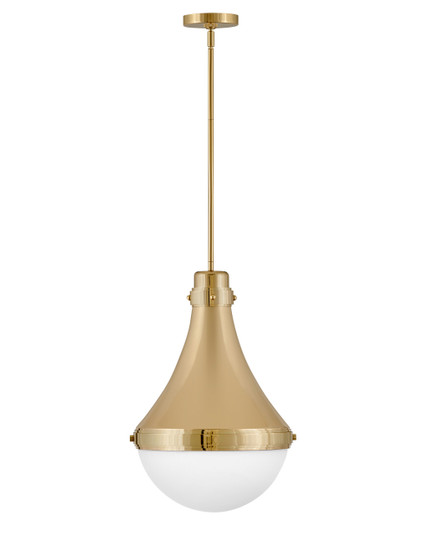 Oliver LED Pendant in Bright Brass (13|39054BBR)