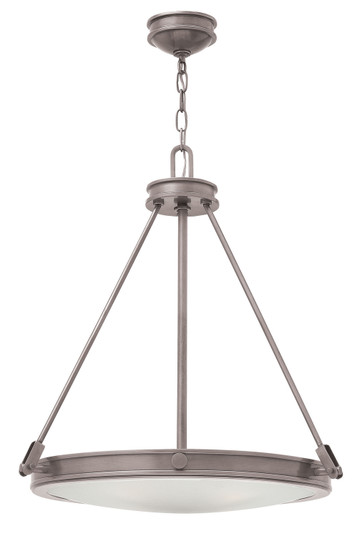 Collier LED Pendant in Antique Nickel (13|3384AN)